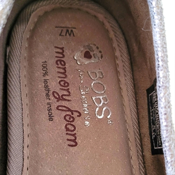 Skechers BOBS Luxe Big Dreamer Bling Women's Flats Size 7 - Picture 6 of 14